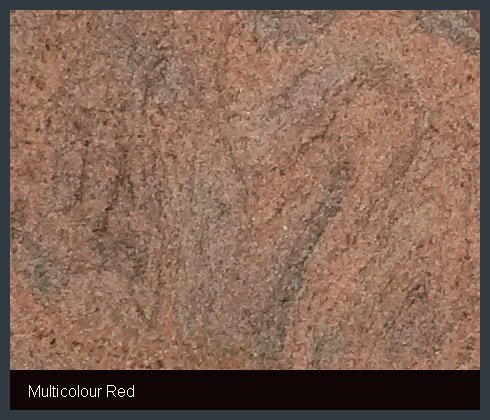 Multicolour Red Indian Granite