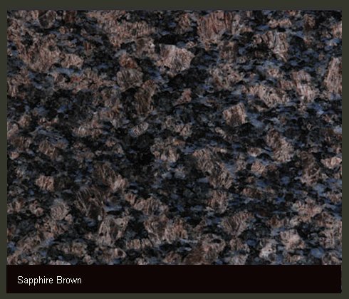 Sapphire Brown Indian Granite