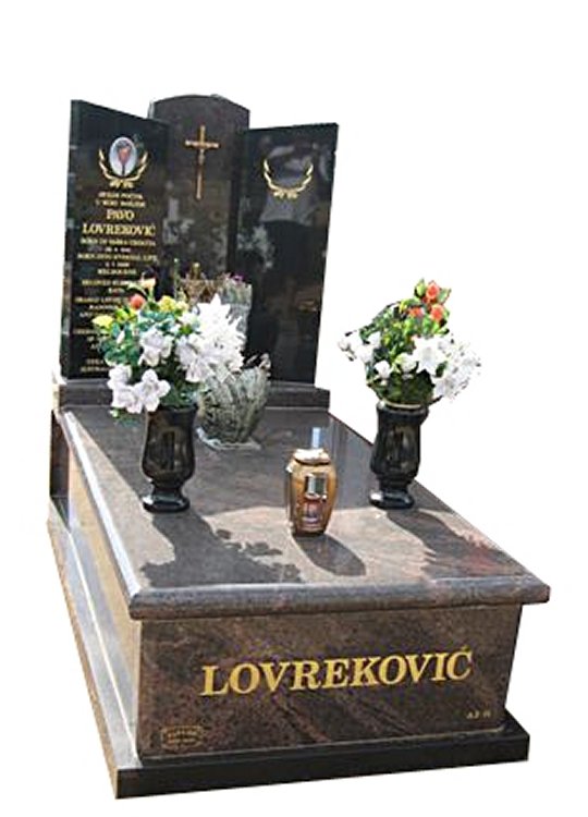 Springvale Paradiso and Royal Black Full Monument Loverekovic Cemetery Memorial